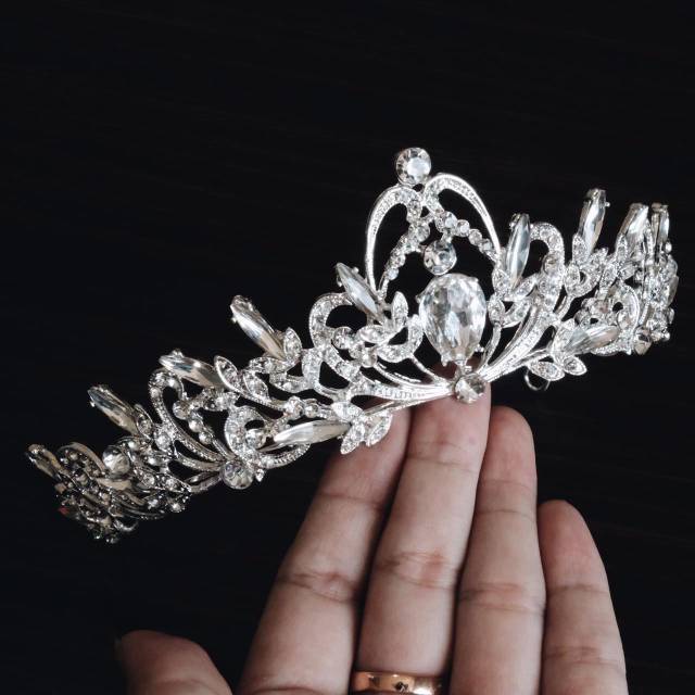 Elegan Crown - Design Tiara Headband Princess Crown