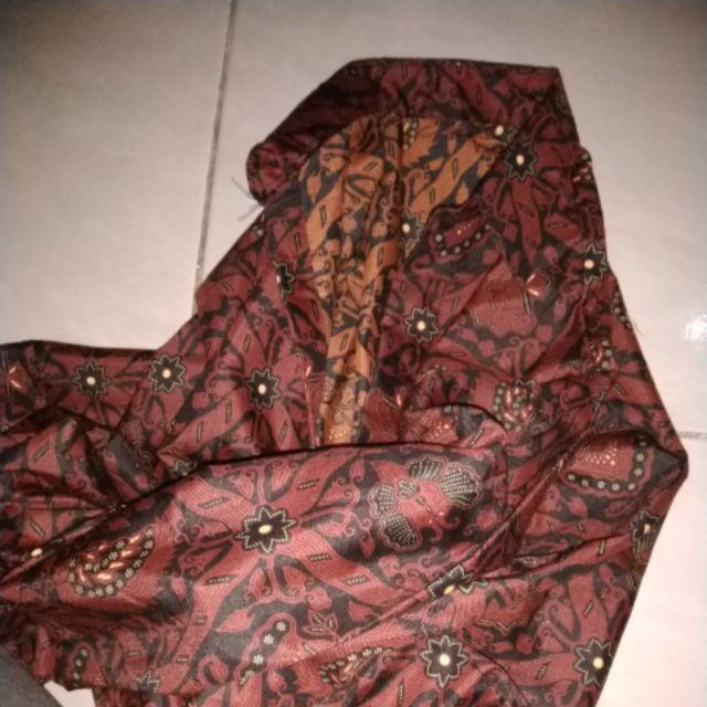 Kemeja Batik Pria Lengan Panjang M L Xl Xxl