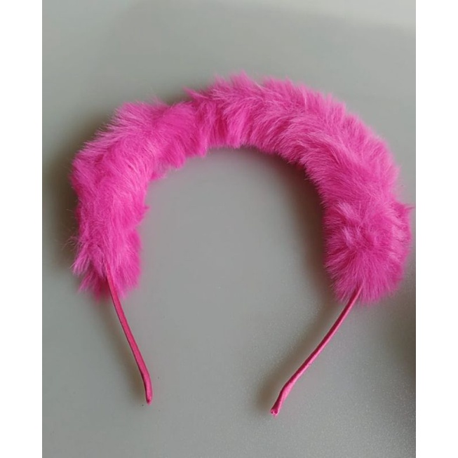 Bando Bulu pom pom  Bando Bulu halus bando korea