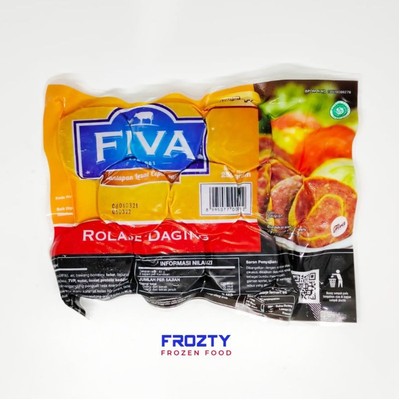 Rolade Sapi Fiva 250 gr