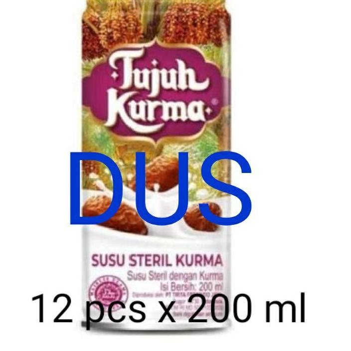 

Termurah dan terbaik Susu steril tujuh kurma 200ml perdus isi 12pcs serbuuu !