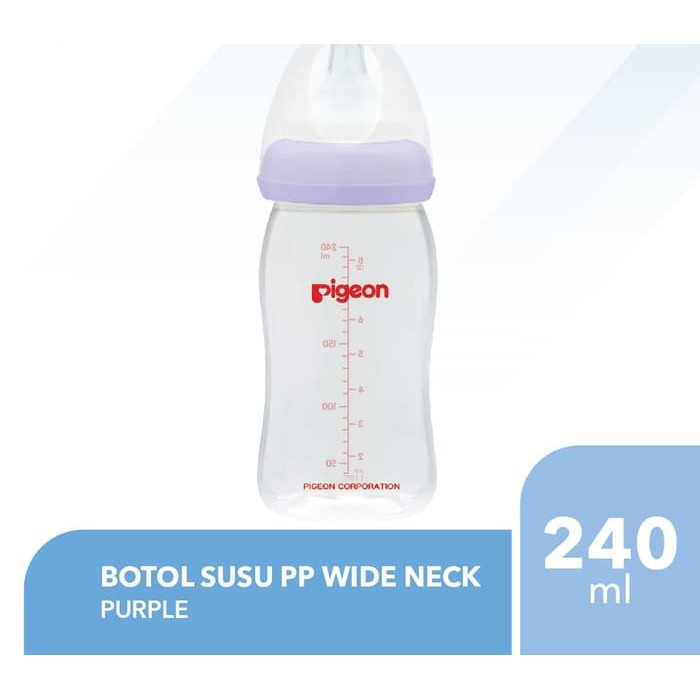 Pigeon Botol Susu SofTouch Peristaltic Plus Wide Neck 160ml / 240ml / 330Ml