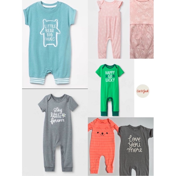 jumpsuit romper cat and jack sleepsuit baby