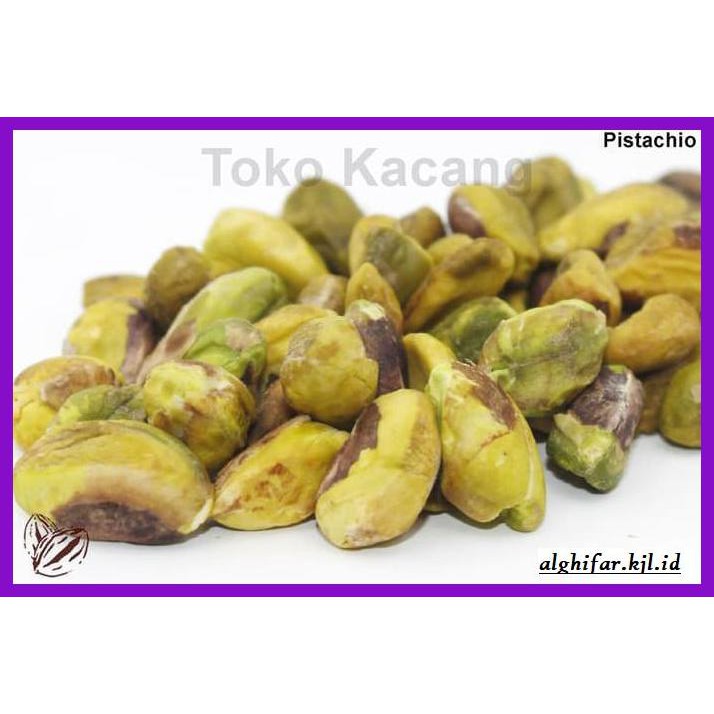 

Makanan-Kering- Kacang Pistachio Kupas Oven 250G -Aneka.