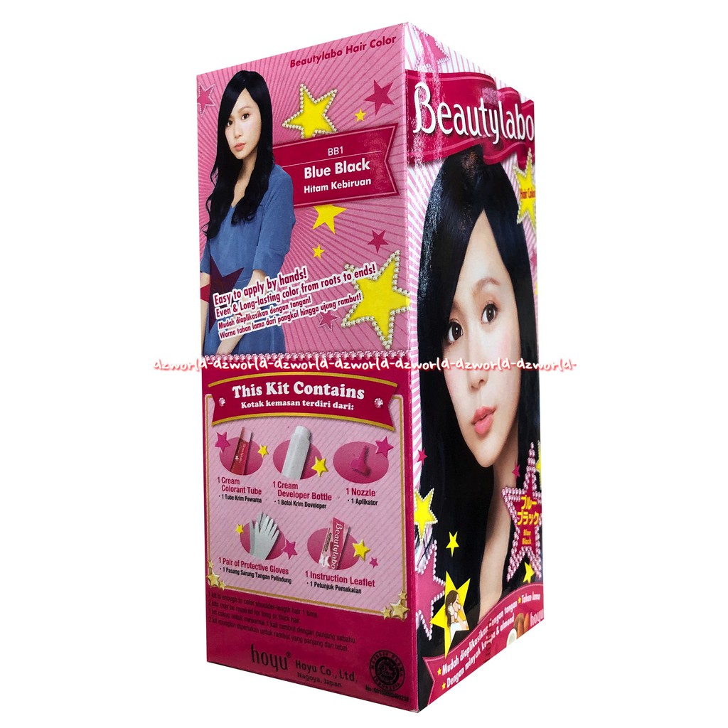 Beauty Labo Candy Blue Black Hoyu Cat Rambut Beautylabo