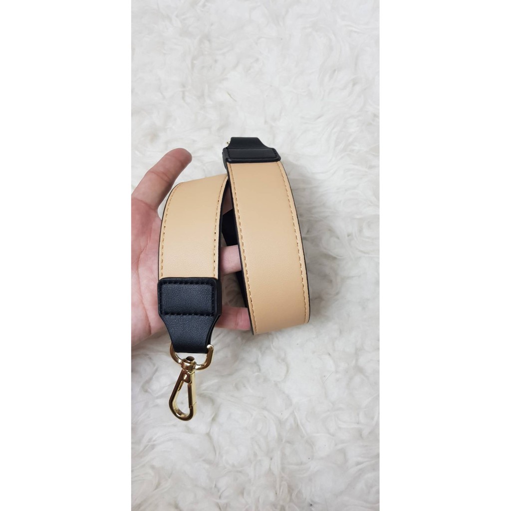 bagstrap fashion 60 cm polos PU Leather tas tali pendek strap tas