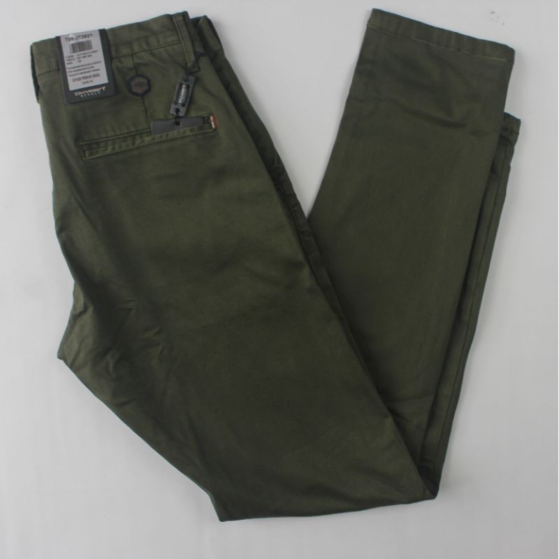 OXYGEN DENIM ORIGINAL - Celana Chinos / Katun Pria Slim Fit Stretch (Karet)(708-373921)