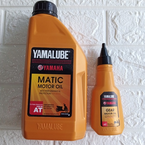 PAKET OLI YAMALUBE MATIC 800 ML DAN OLI GEAR YAMALUBE 100 ML