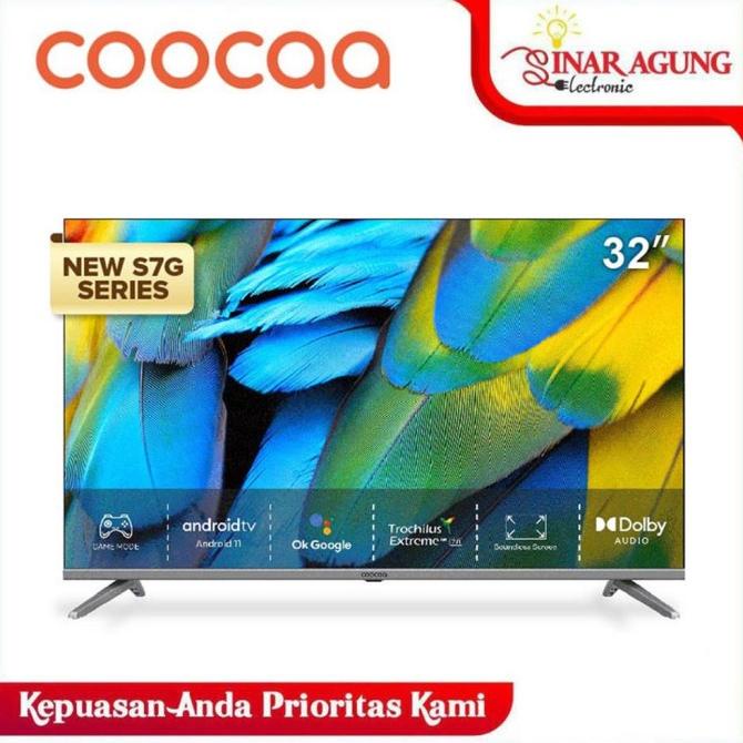 Jual Coocaa Led Smart Android 9 0 Hdmi 32 Inch 32s6g 100 Ori 32s7g