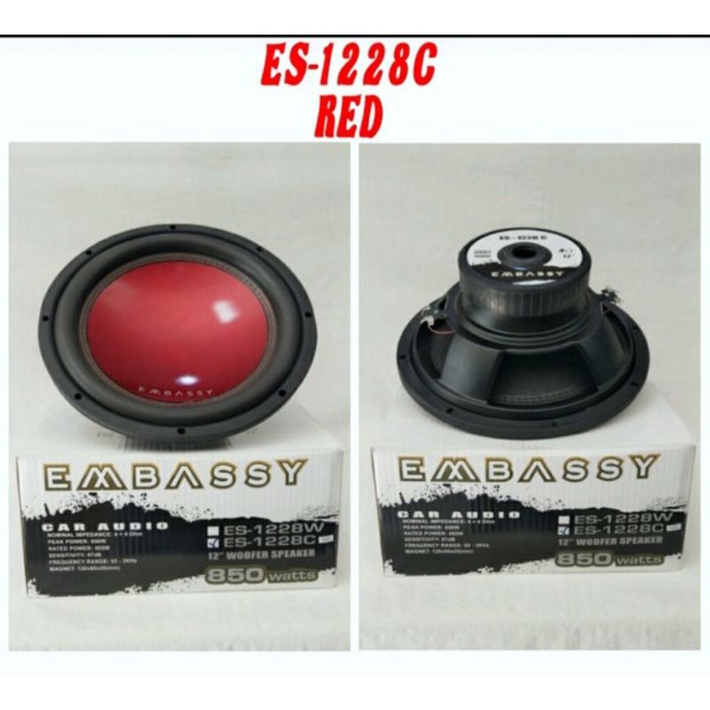 Subwoofer Embassy 12 inch ES-1228C