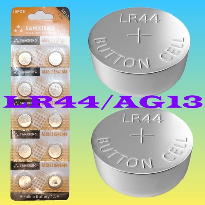 Baterai Kancing bulat AG13 / LR44 / AG 13 / LR 44 | Shopee Indonesia