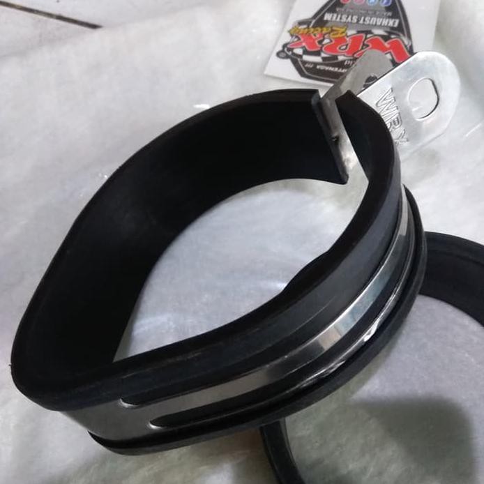 BRACKET CLAMP KNALPOT ORI WRX GP3 KLEM BRAKET BREKET