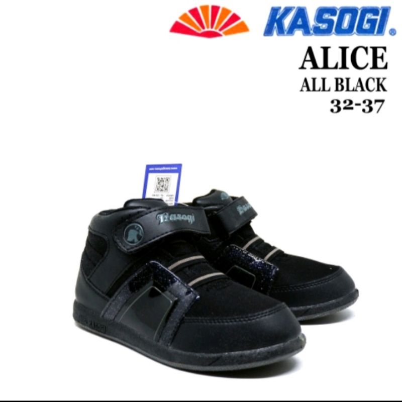 Sepatu sekolah KASOGI - Alice - size 32-37 - sepatu boot anak - sepatu anak