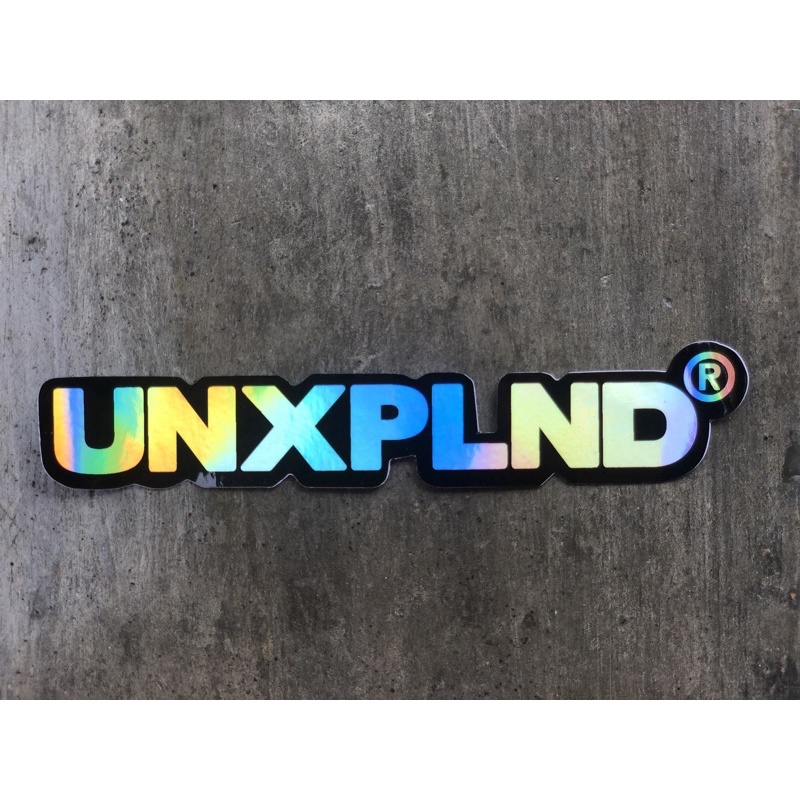 

Stiker Hologram UNXPLND