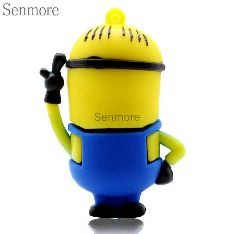 Flashdisk USB 1GB 8GB 16GB 32GB 128GBMinions Bentuk Jari Tengah Lucu