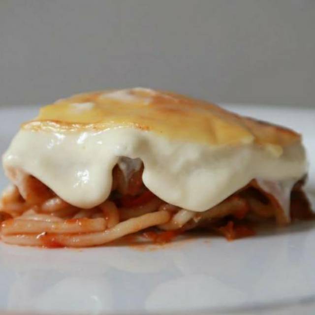 

Spaghetti Brule lasagna spageti