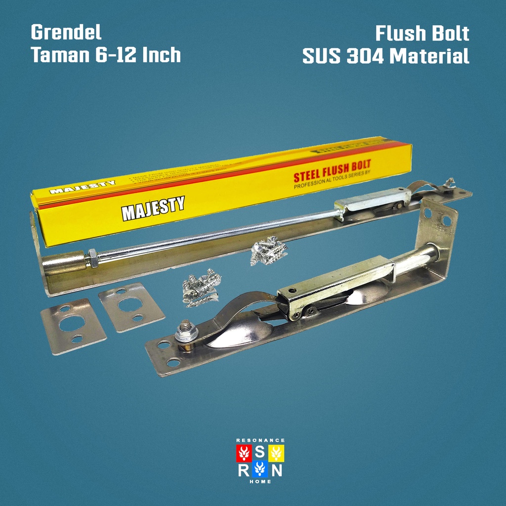 Grendel / Slot Tanam / Flush Bolt 6&quot; + 12&quot; Resonance Home