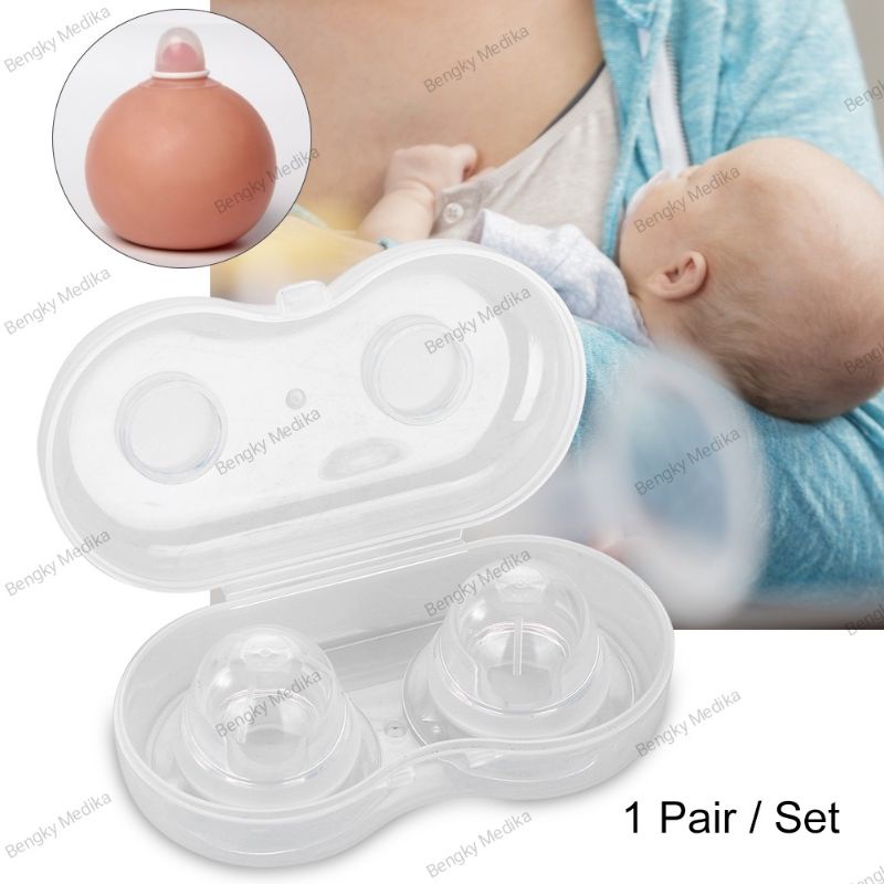 Penarik Puting Ibu Menyusui Bahan Silikon Puting Ibu