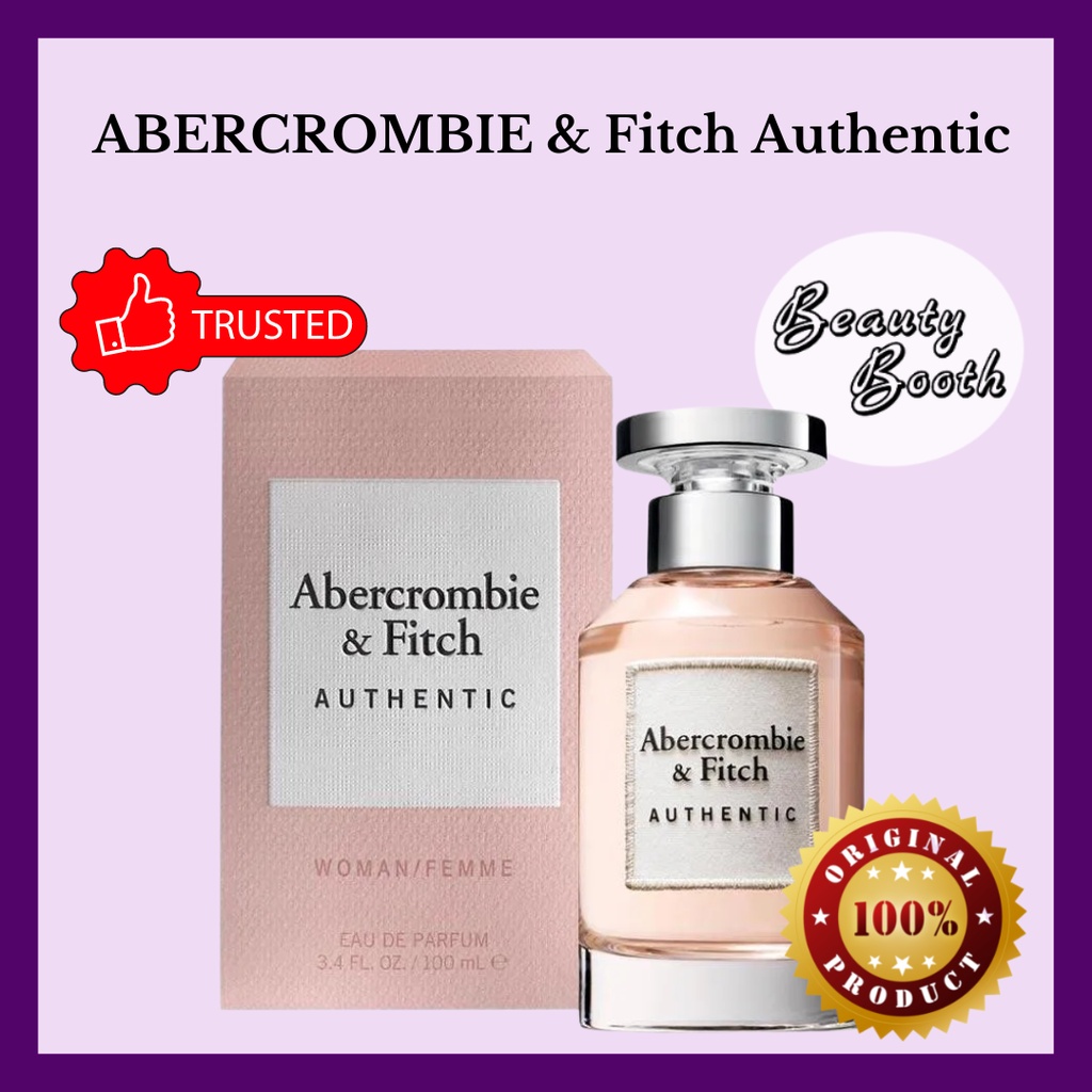 ABERCROMBIE &amp; Fitch Authentic 100ml (PINK)