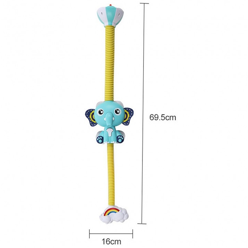 Mainan Mandi Bentuk Gajah Bahan Plastik Anti Air Untuk Anak