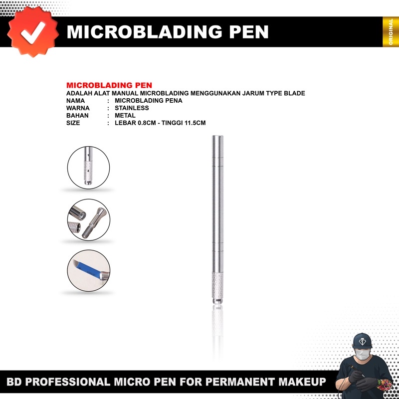 Microblading Pen - stainless