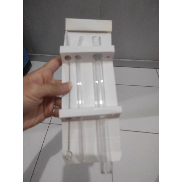 Sedotan Kaca Bening Transparan Pyrex Reusable Eco Friendly