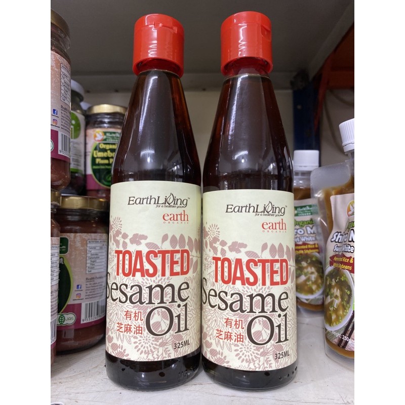 Organic Toasted Sesame Oil (325ml)