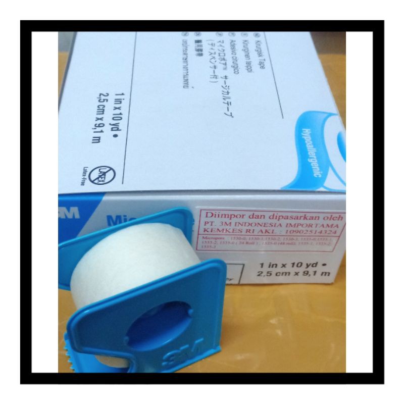Micropore 1inc 3M Micropore 3M Plester Surgical 3M Plester Micropore