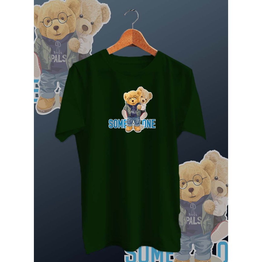 BAJU KAOS DISTRO BEAR SOMEONE BAJU PRIA DISTRO KEKINIAN /KAOS PRIA/KAOS DISTRO/KAOS MURAH PRIA/UNISEX/COTTON COMBED 30s