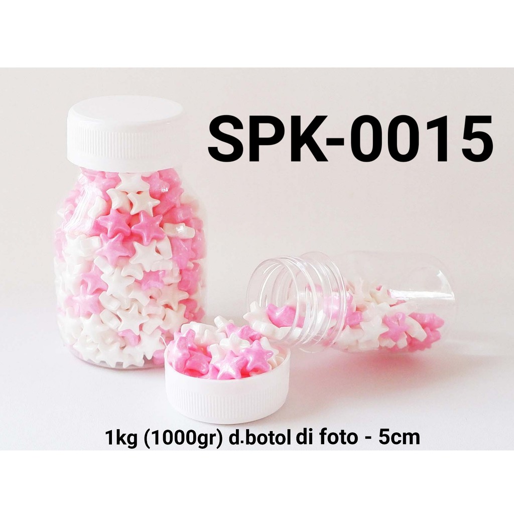 

SPK-0015 Sprinkles sprinkle sprinkel 1kg 1 kg kilo bintang pink putih yamama baking grosir murah sprinkles cake dekorasi mutiara trimit decoration story sprinklestory sprinklesstory sprinkle story yamama baking