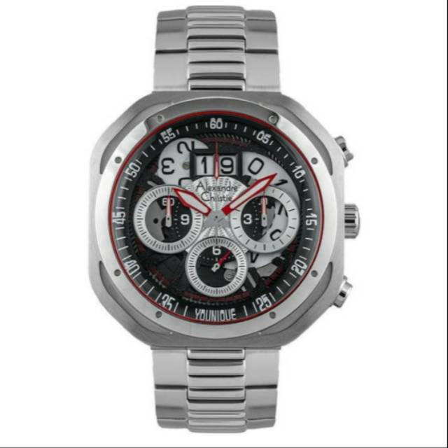 Alexandre Christie pria AC6468 | AC 6468 YOUNIQUE SILVER RED Limited Original