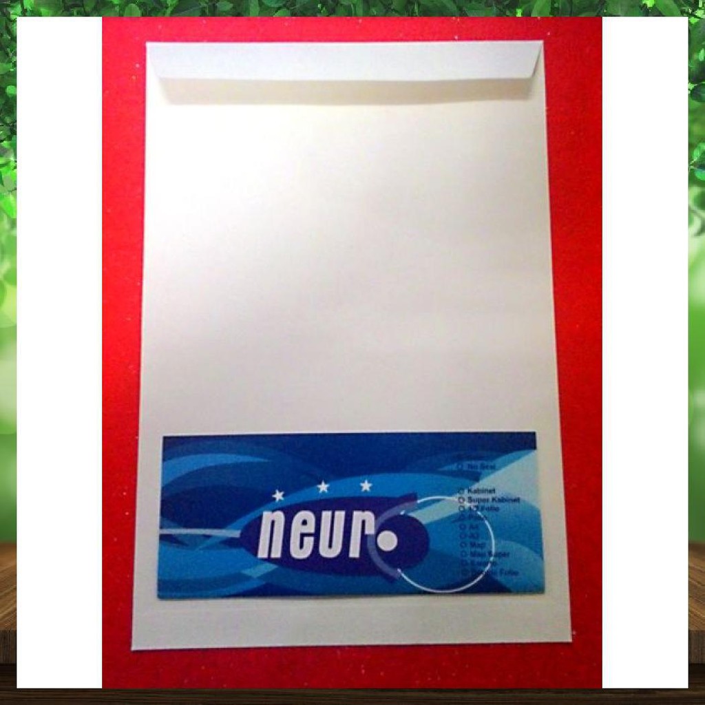 

Neuro Amplop Putih Ukuran Folio "Seal