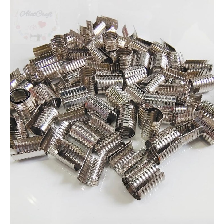 10 Pcs KLEM TALI ID CARD BENTUK BULAT & KOTAK