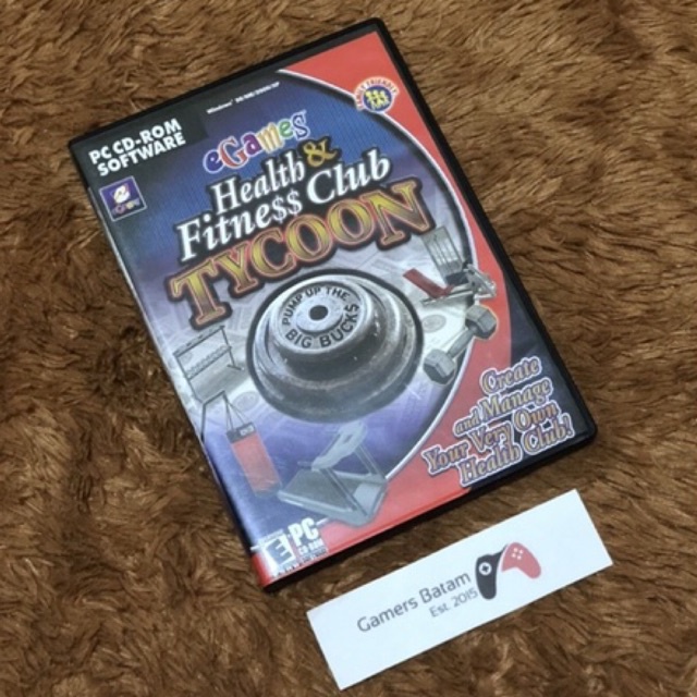 PC CD ROM Games Software eGames Health and Fitness Club Tycoon
