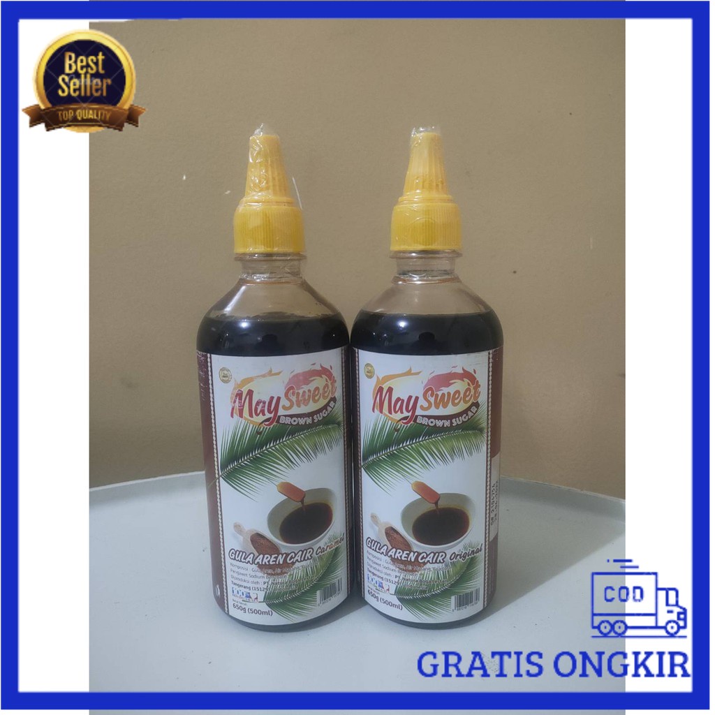 

GULA AREN CAIR (BROWN SUGAR) MAY SWEET 500ML