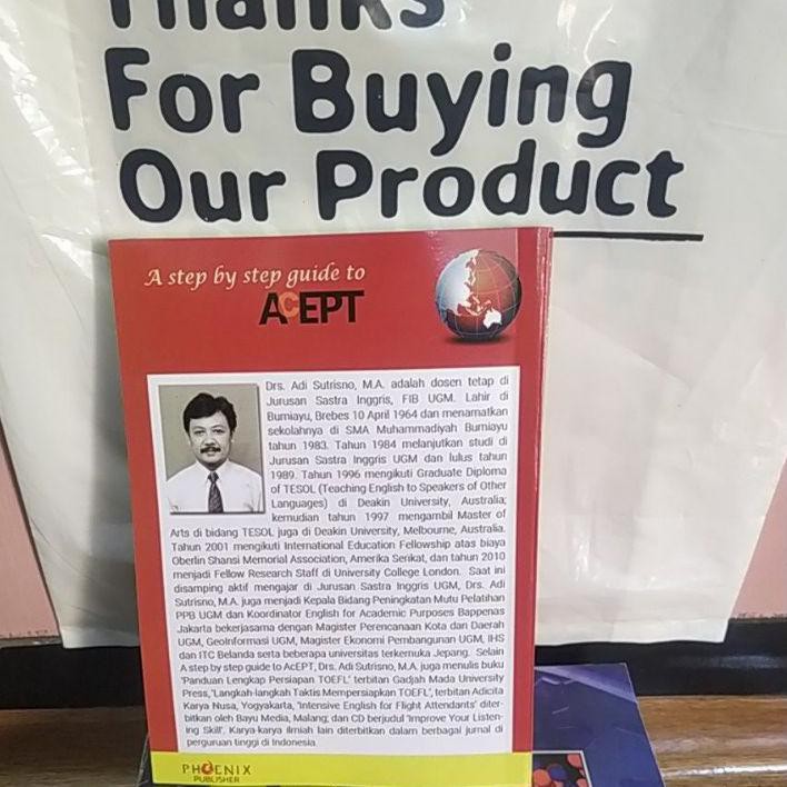 Ready Stock... Acept Ugm - A step by step guide to ท