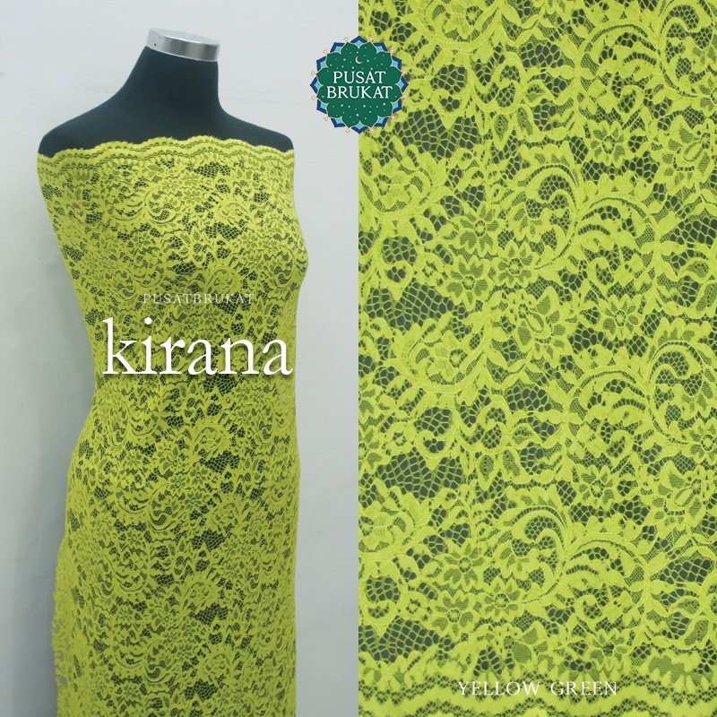 KAIN BRUKAT FATMAWATI JACQUARD / BAHAN BROKAT FATMAWATI KIRANA - 7163 DOVE MATT [harga per 0.5m]