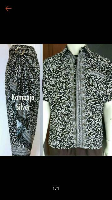 SET KEMEJA DAN KAIN LILIT/rok lilit batik/kemeja murah/kemeja batik/grosir couple batik murah