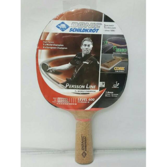 ORIGINAL Bat Pingpong / Tenis Meja Donic - Persson 600