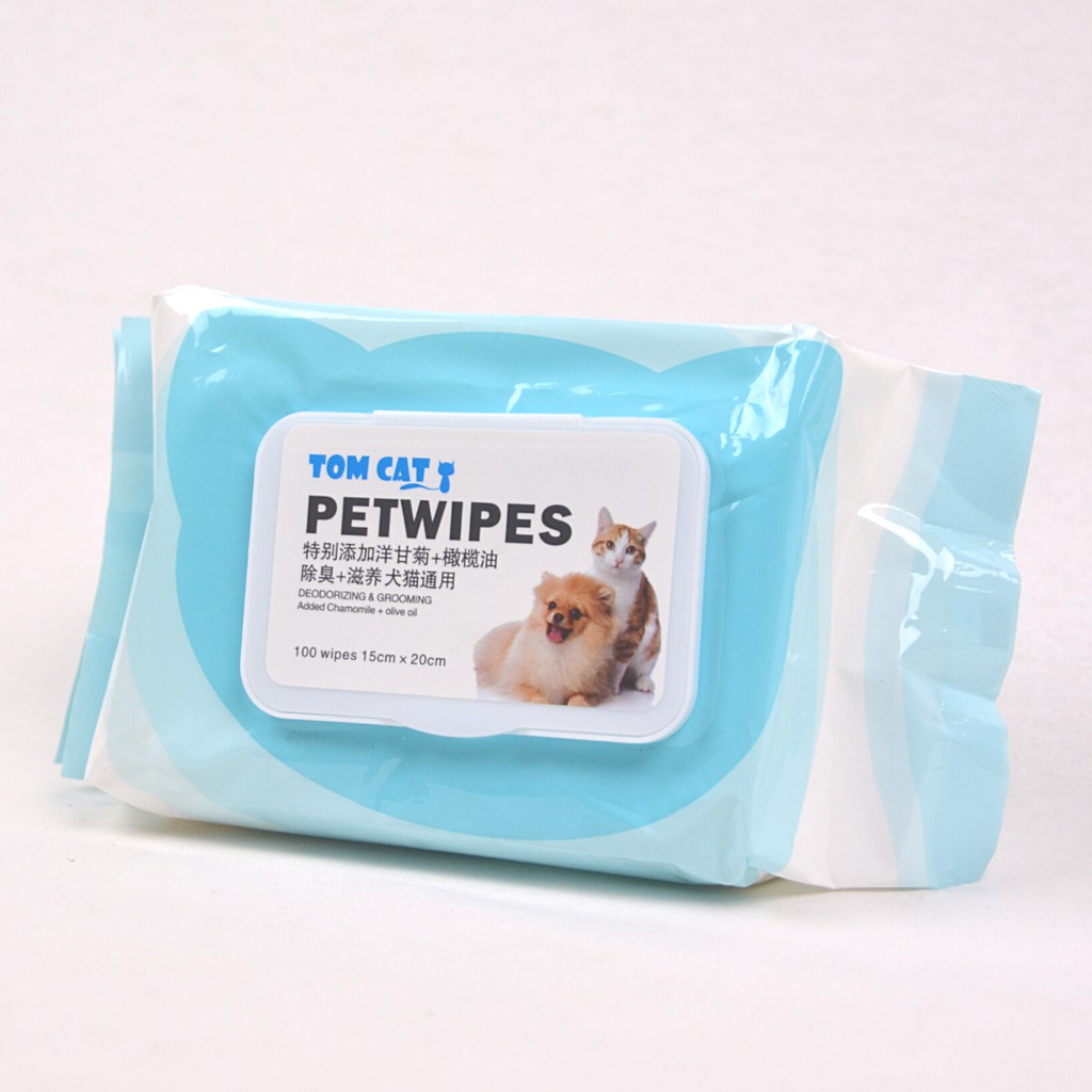 

Pet Republic Tisu Basah TOMCAT Pet Cleaning Wipes 100pcs