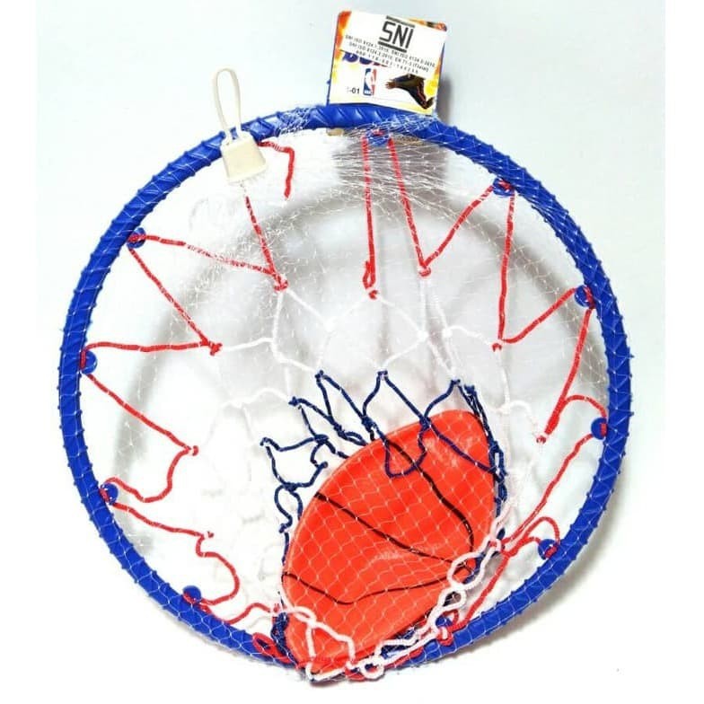 PROMO Mainan Ring Basket RING HH + Bola Karet Pompa / Permainan Edukasi Anak Laki Laki Outdoor Olahraga