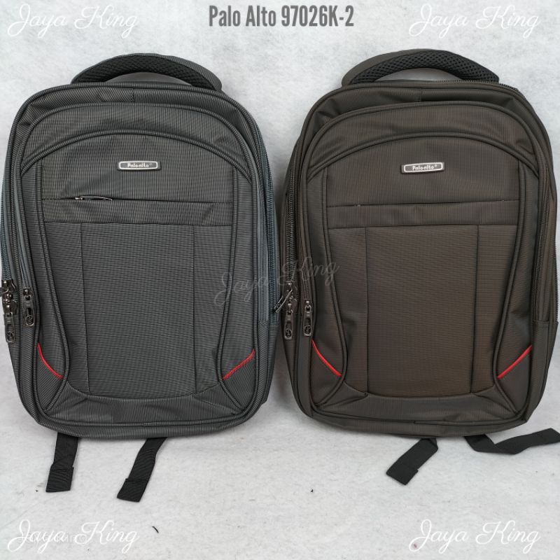 Ransel Laptop Palo Alto 16 Inch Bahan Waterproof Tebal Tas Kerja Pria Premium Original