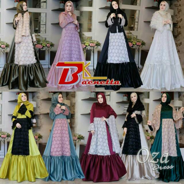 Oza Dress Ori by Baenetta Syari Gamis Pesta Premium BridalCous