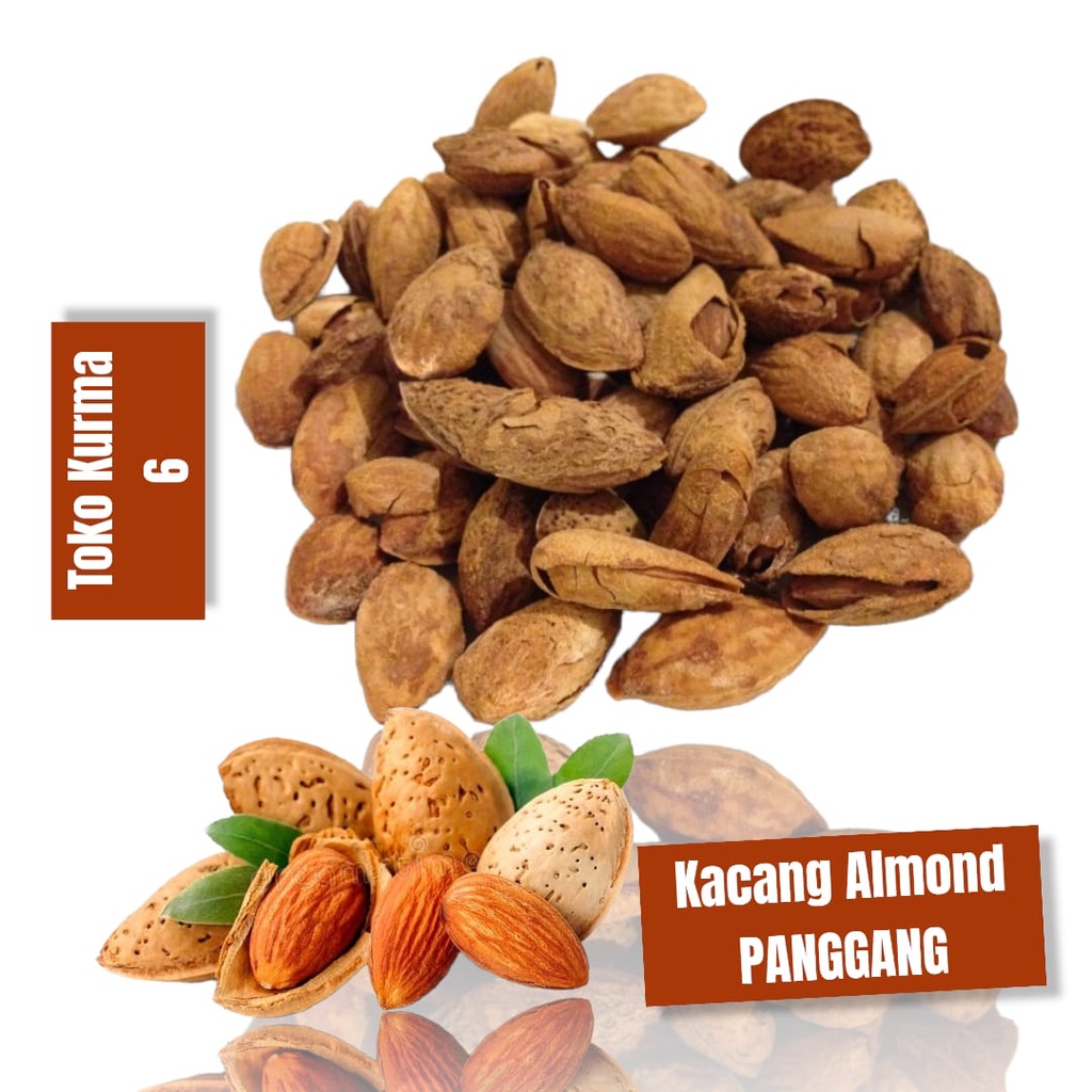 

Kacang almond gurih renyah 10kg (panggang/roasted)