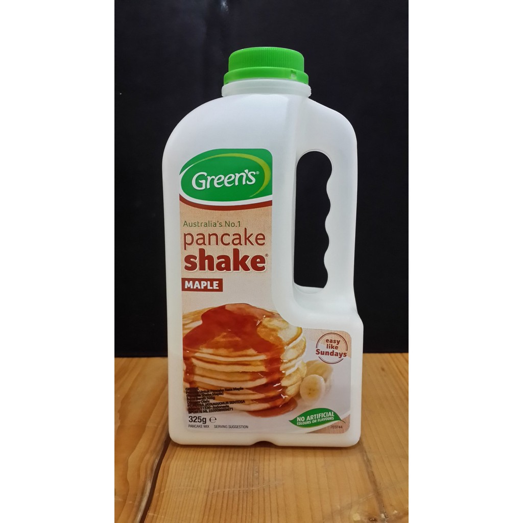 

Green's Maple Pancake Shake 325gr | Greens | Green Mapple Pancake Sake