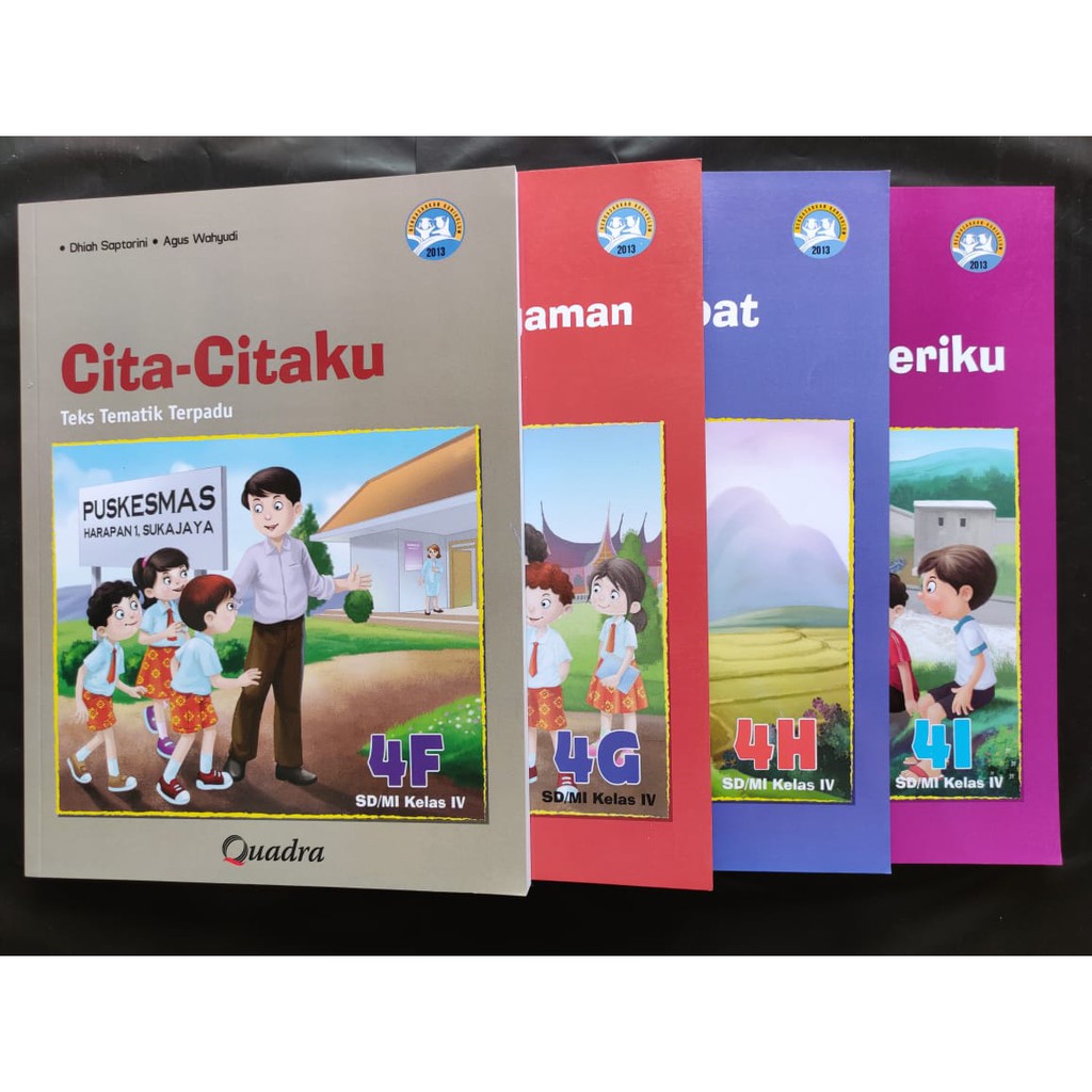 Paket Tematik Quadra K13 SD/MI SMT II Kelas 4