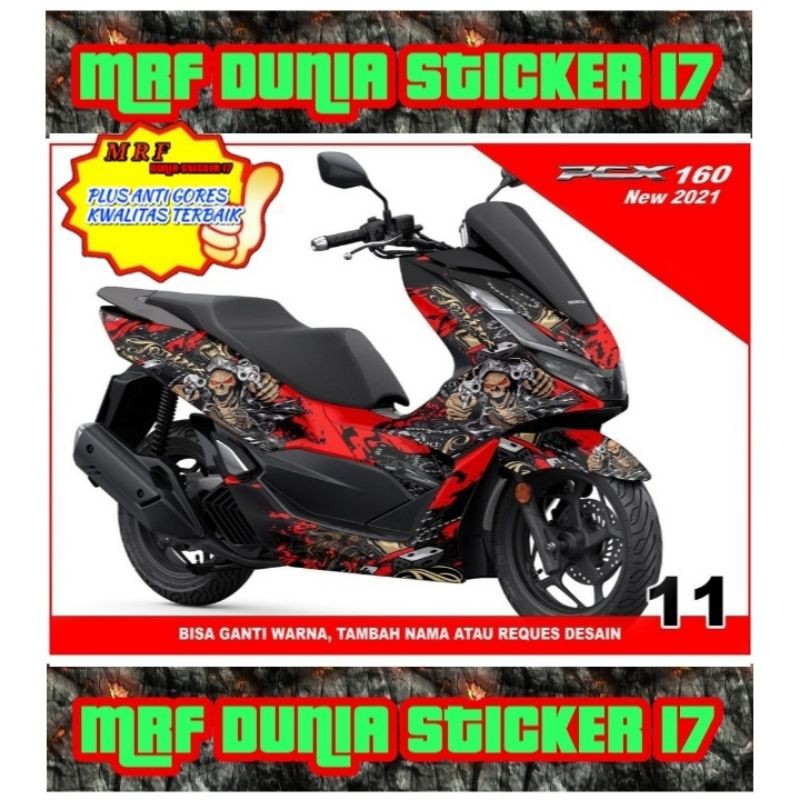 Sticker decal Honda PCX 160 Full Body decal Honda PCX 160 body Sticker Honda PCX 160 Full body 11