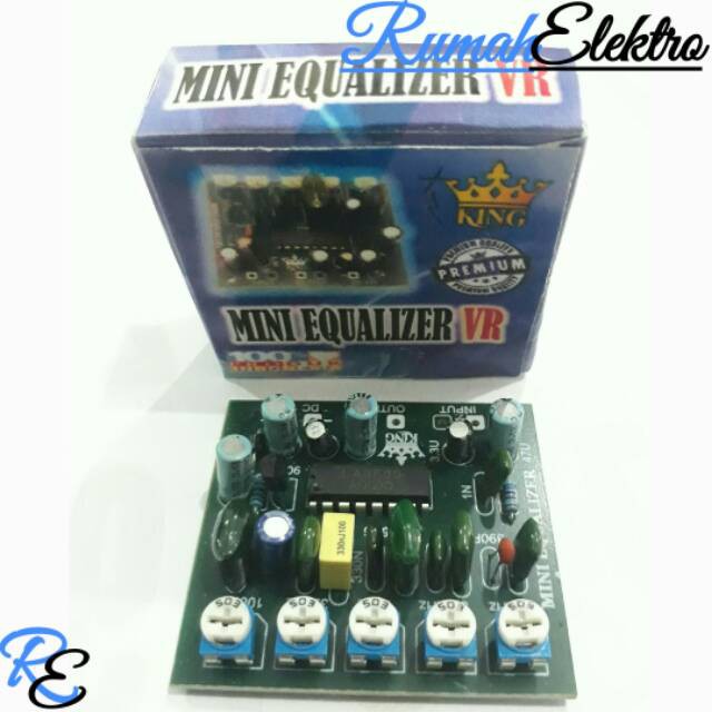 Mini equalizer merk king