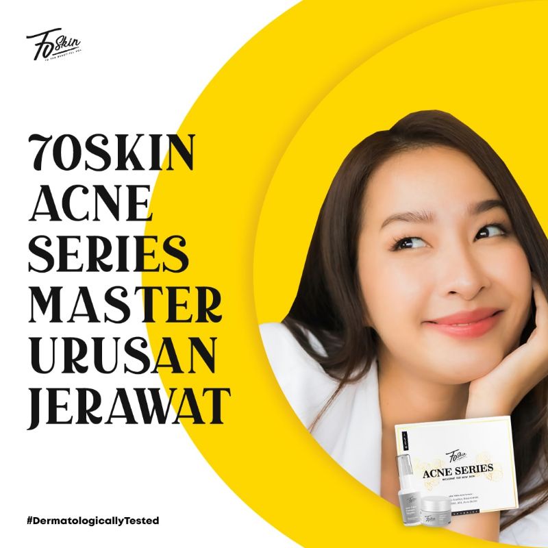 70skin | ACNE SERIES (pembersih jerawat original)