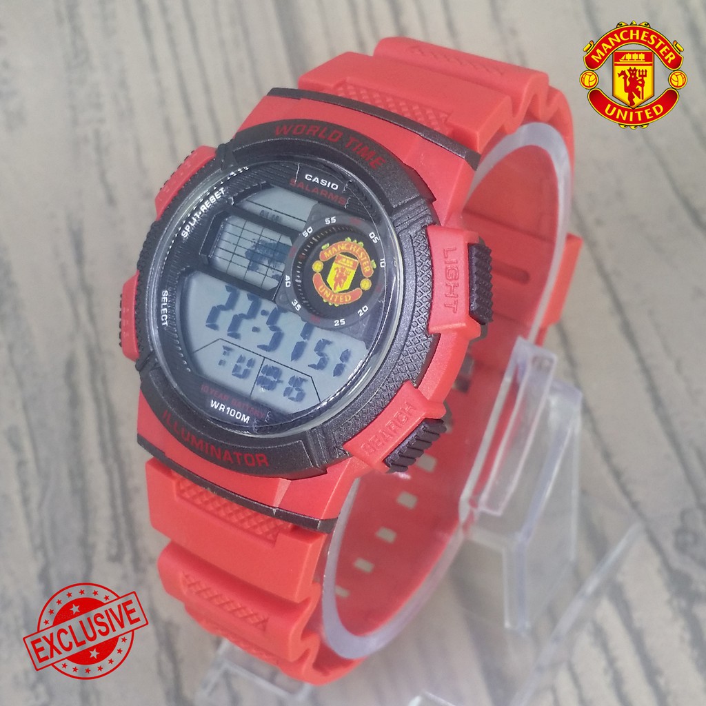 [SUPER EXCLUSIVE] JAM CASIO ILLUMINATOR MANCHESTER UNITED DIGITAL